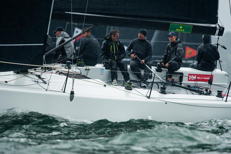 Ewan McMahon, the tactician for Howth - photo © Allison Chenard / NYYC