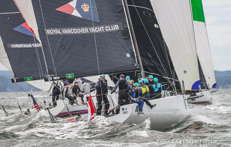 Royal Vancouver Yacht Club team on Rolex New York Yacht Club Invitational Cup Day 4 - photo © ROLEX / Daniel Forster