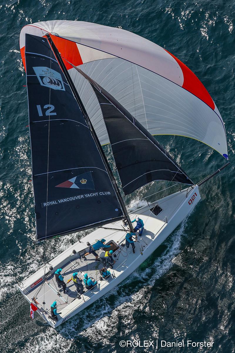Royal Vancouver Yacht Club team on Rolex New York Yacht Club Invitational Cup Day 4 - photo © ROLEX / Daniel Forster