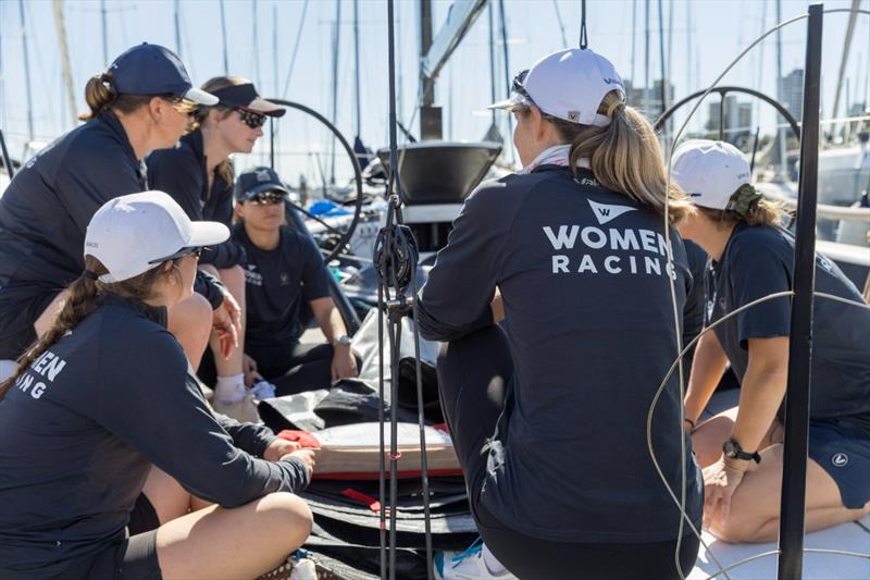 Katie Spithill crew photo copyright Katie Sptihill taken at New York Yacht Club and featuring the IC37 class
