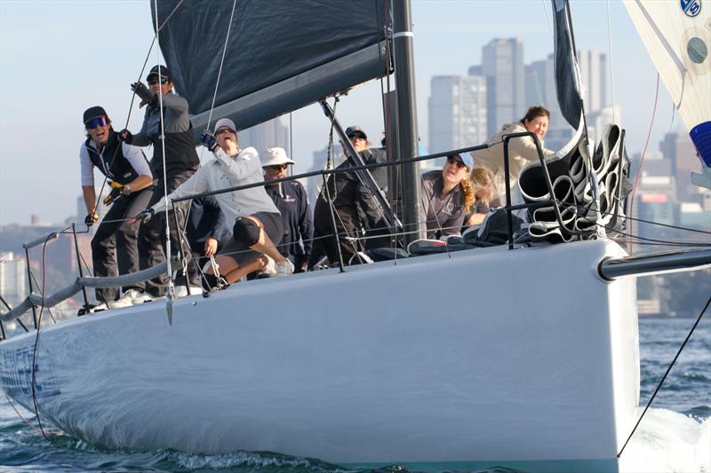 Melges IC37 arrives in Sydney - Training for NYYC's Women's International Championship begins - photo © Karyn Gojnich