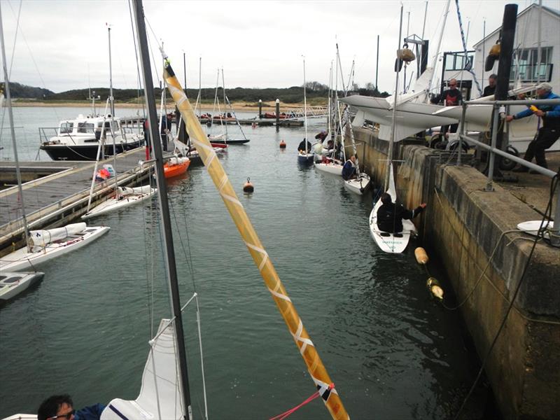 Bembridge Illusion Guy Fawkes Trophy 2024 photo copyright Mike Samuelson taken at Bembridge Sailing Club and featuring the Illusion class