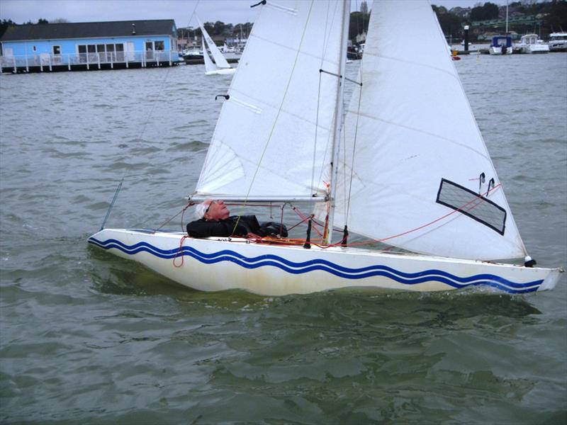 Bembridge Illusion Guy Fawkes Trophy 2024 photo copyright Mike Samuelson taken at Bembridge Sailing Club and featuring the Illusion class