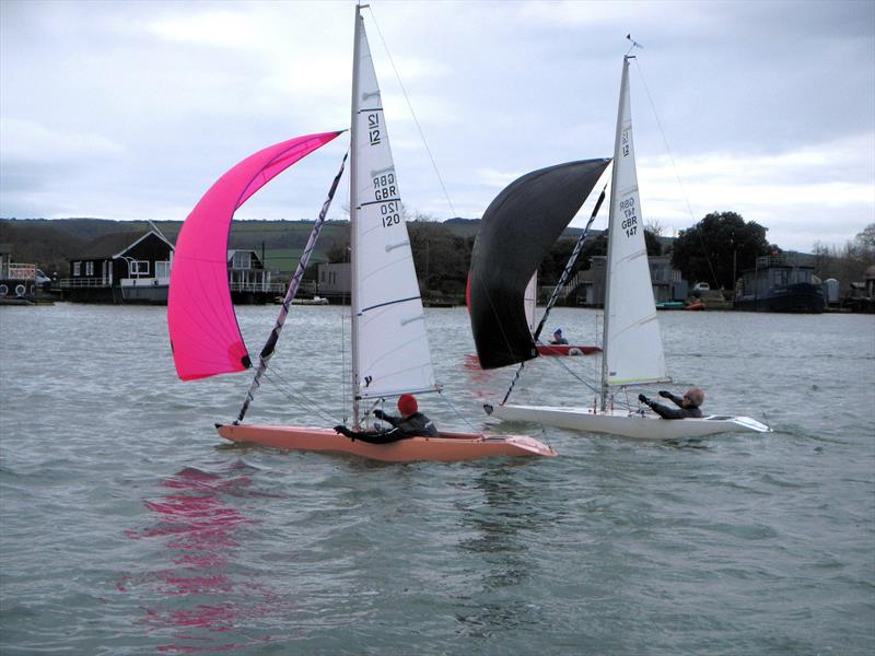 Bembridge Illusion Picnic Hamper - Saturday photo copyright Mike Samuelson taken at Bembridge Sailing Club and featuring the Illusion class