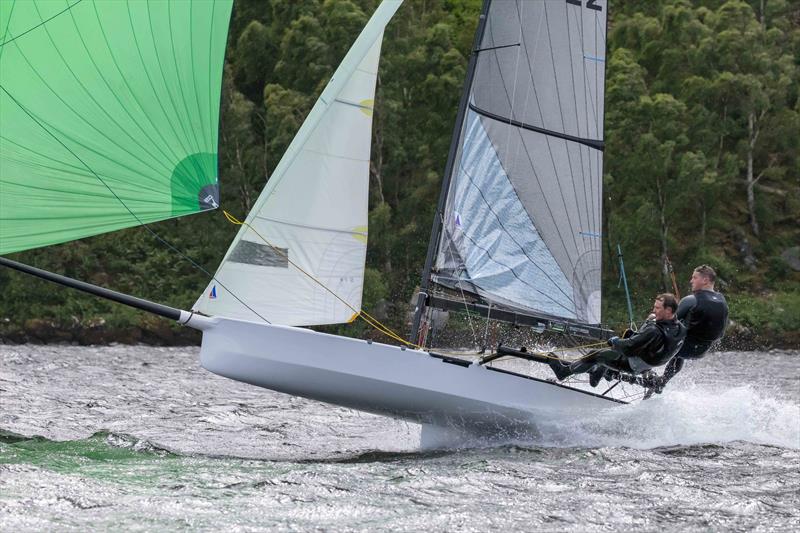 Adam Ovington and Stu Keegan during the 61st Lord Birkett Memorial Trophy at Ullswater  - photo © Tim Olin / www.olinphoto.co.uk