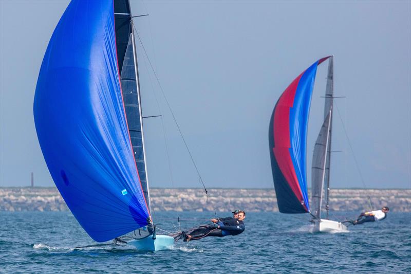 International 14s at the Weymouth Skiff Open - photo © Tim Olin / www.olinphoto.co.uk