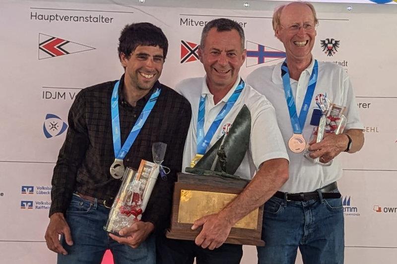 21st International Canoe World Championships - winners podium photo copyright Ulrike Veerkamp taken at Lübecker Yacht Club and featuring the International Canoe class