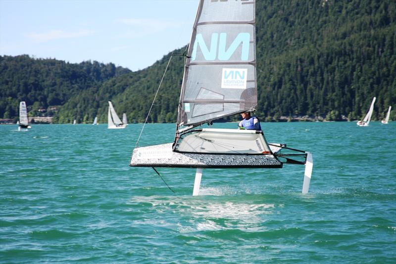 German Moth Open at Lake Walchensee photo copyright Carlo Mage taken at Segelclub Walchensee and featuring the International Moth class