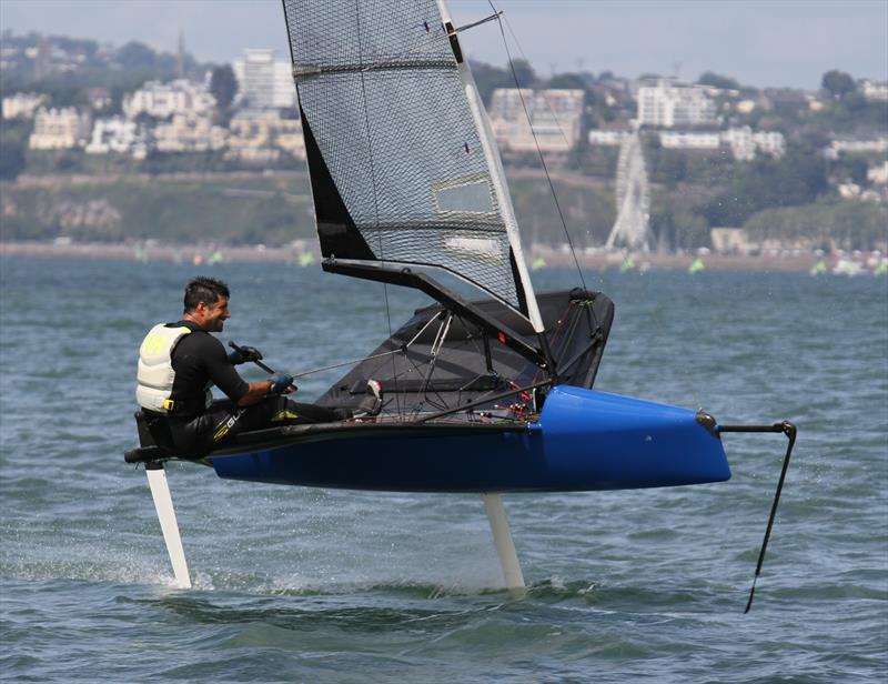 UK International Moth Nationals at Paignton day 1 - photo © Mark Jardine / IMCA UK