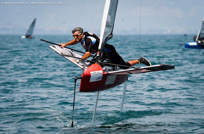 Francisco Bianchi warms up for the Worlds on Lake Garda - photo © Martina Orsini