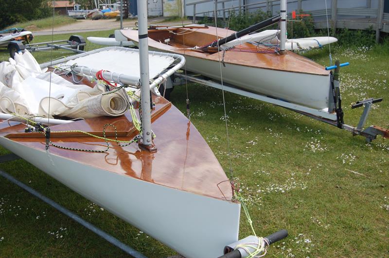 Early International Moths were essentially just smaller versions of normally shaped dinghies photo copyright David Henshall taken at  and featuring the International Moth class