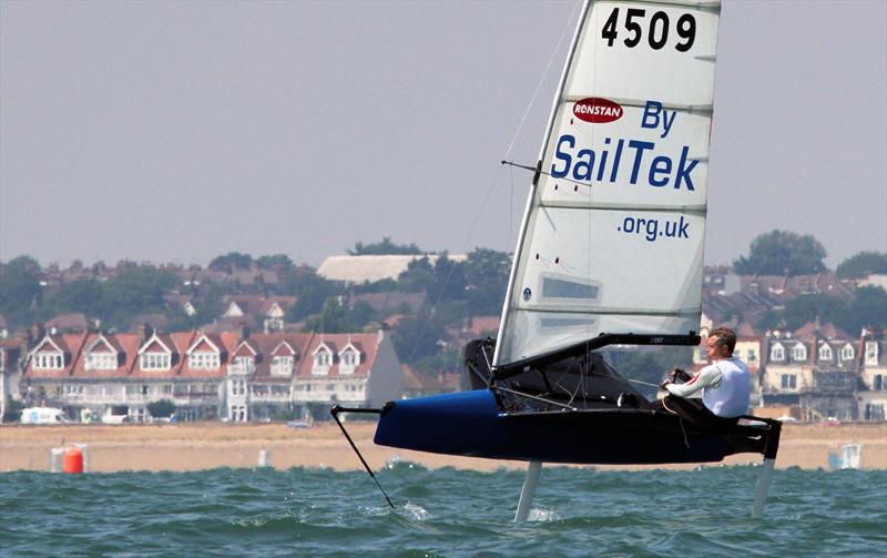 Noble Allen 2018 International Moth UK Championship at Thorpe Bay day 2 - photo © Mark Jardine / IMCA UK