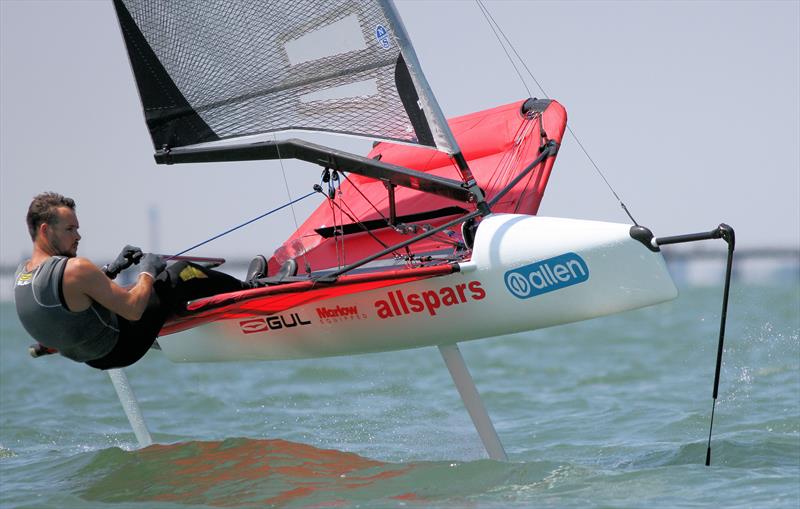 Noble Allen 2018 International Moth UK Championship at Thorpe Bay day 4 - photo © Mark Jardine / IMCA UK