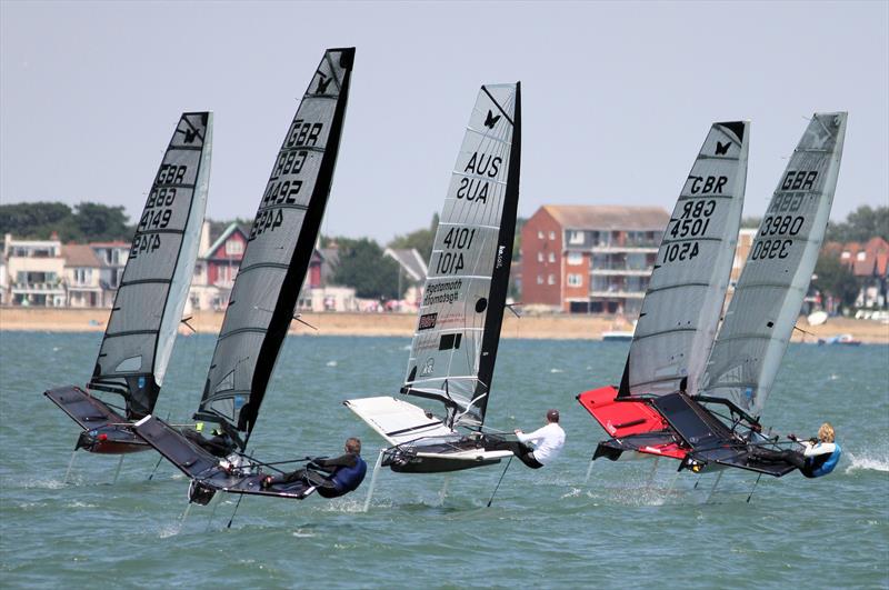 Noble Allen 2018 International Moth UK Championship at Thorpe Bay day 4 - photo © Mark Jardine / IMCA UK