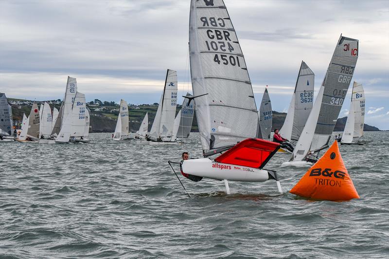 Gul Allspars Final Fling in Plymouth Sound photo copyright Lee Whitehead / www.photolounge.co.uk taken at  and featuring the International Moth class