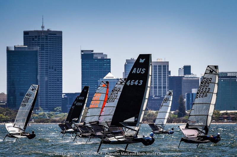 2019 Chandler Macleod Moth Worlds fleet - photo © Martina Orsini