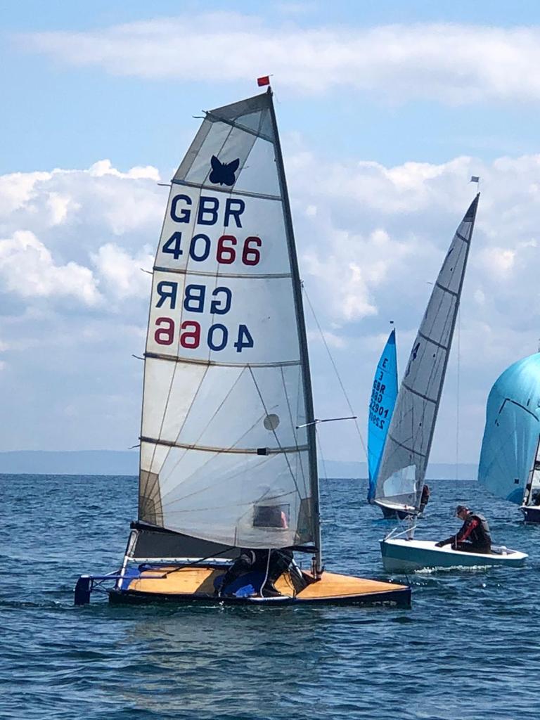 Saundersfoot Sailing Club Coppets Week photo copyright Paul Griffiths taken at Saundersfoot Sailing Club and featuring the International Moth class