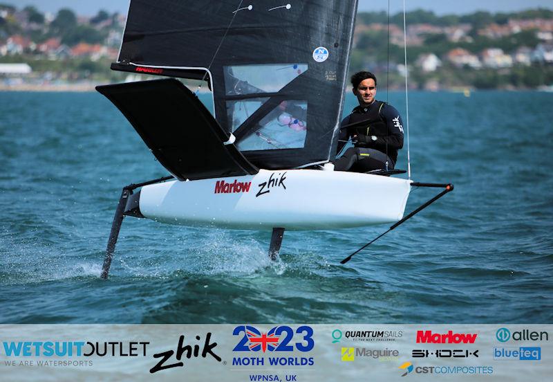 Ravi Parent (USA 4734) on Day 2 of the Wetsuit Outlet and Zhik ...