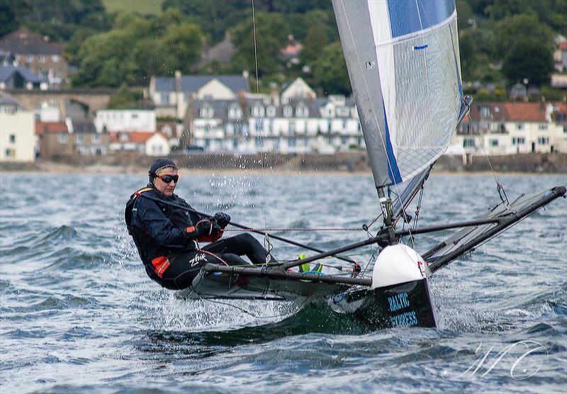 Paul, Scottish National Champion (again) during the International Moth Lowriders Scottish Nationals at Largo Bay photo copyright Max Campbell taken at Largo Bay Sailing Club and featuring the International Moth class