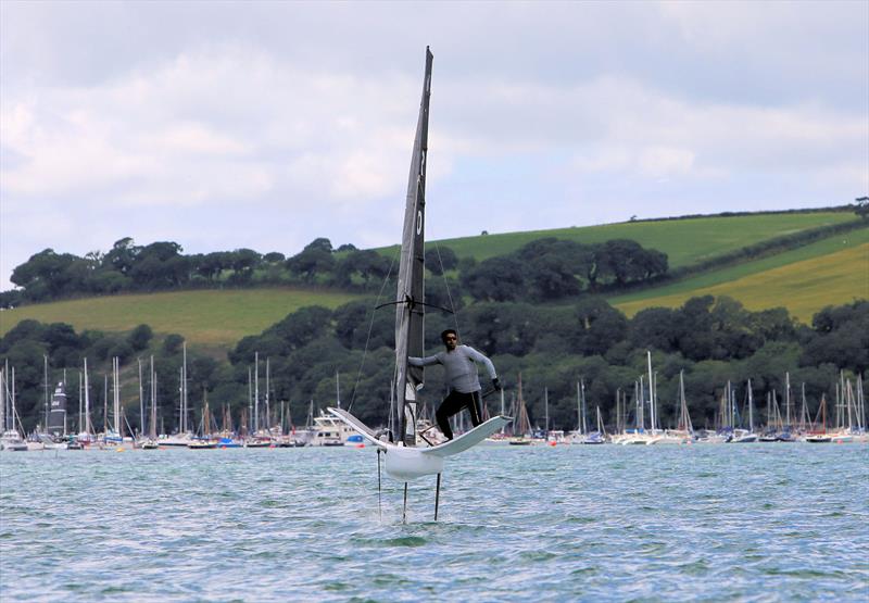 Kyle Stoneham on Day 1 of the Wetsuit Outlet International Moth UK Nationals - photo © Mark Jardine / IMCAUK