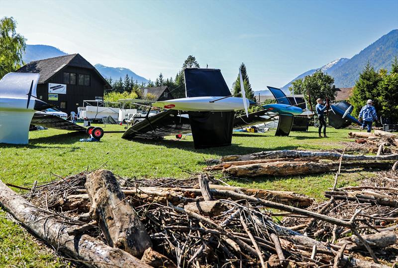 Obstacles to racing. Moth Euro 2024 - photo © PROFS/Simon Hörmandinger