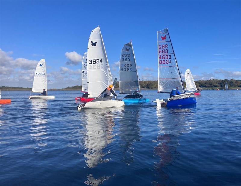 International Moth Lowriders `Burton Rinse Cycle` Inlands photo copyright Paul Kelly taken at Burton Sailing Club and featuring the International Moth class