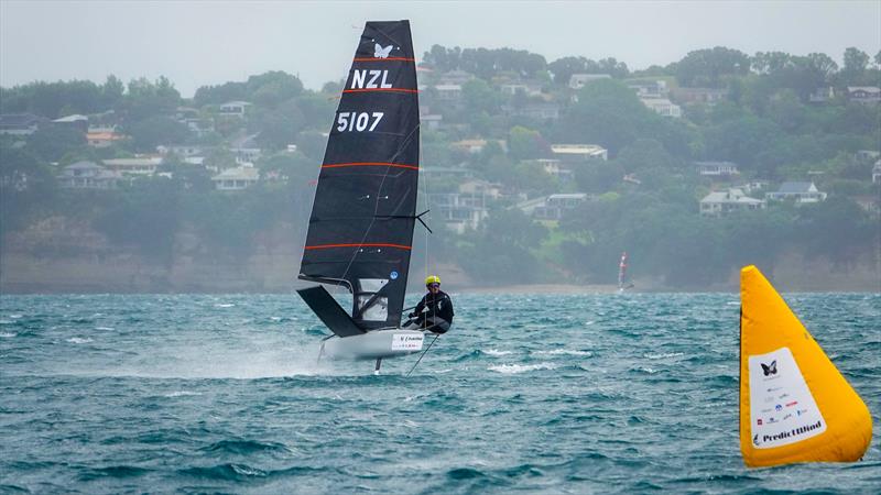 Mattias Coutts - Day 2 - 2024 PredictWind Moth Oceania. Manly Sailing Club. January 2, 2025 - photo © Sam Thom 