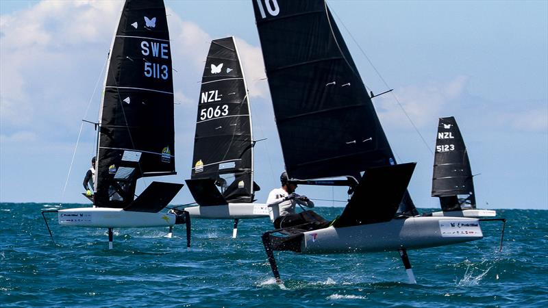 Day 5 - 2024 PredictWind Moth Worlds - Manly Sailing Club. January 9, 2025 - photo © Richard Gladwell - Sail-World.com/nz