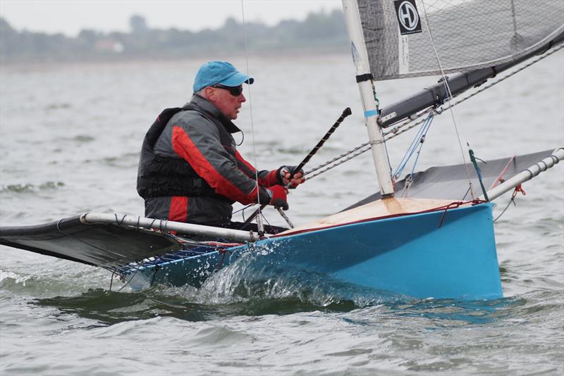 Divison 2 winner, Lyndon Beasley - Moth Lowrider Nationals at Stone day 3 photo copyright Dougal Henshall taken at Stone Sailing Club and featuring the International Moth class