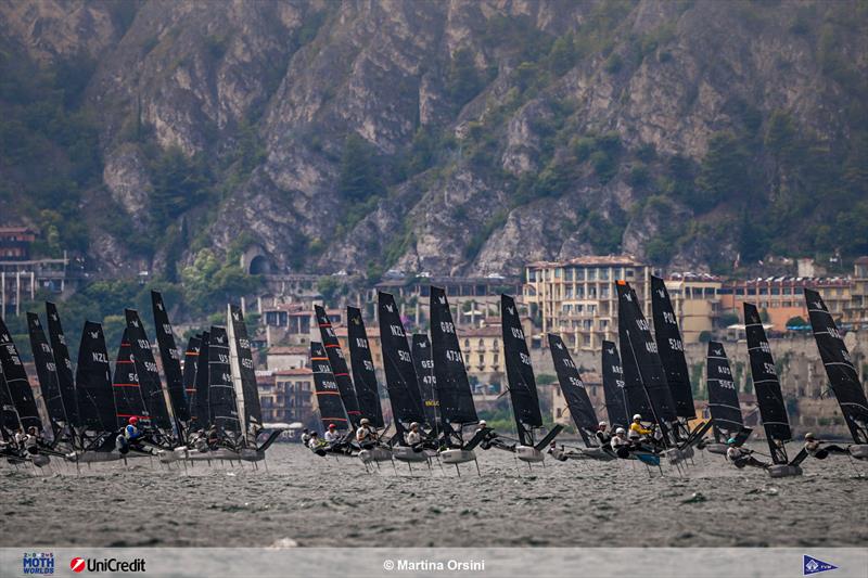 International Moth Worlds at Fraglia Vela Malcesine Day 4 - photo © Martina Orsini