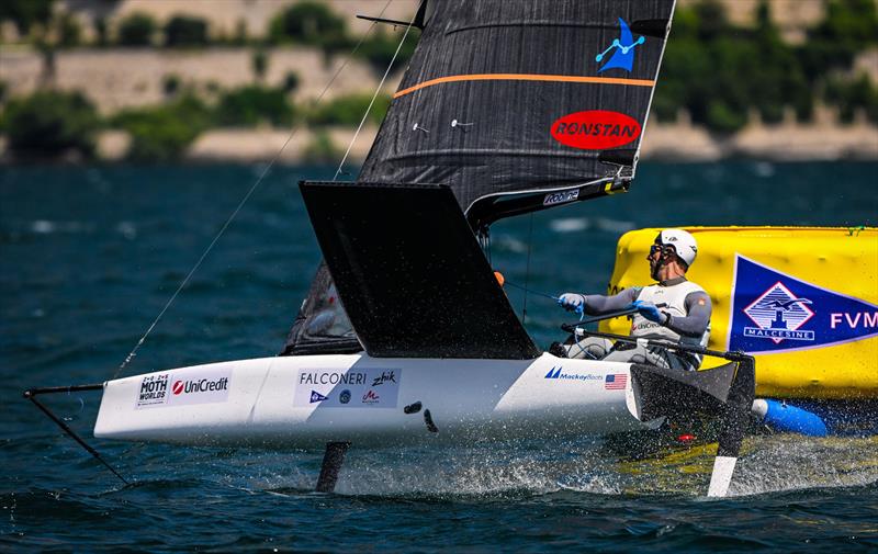 Richard Didham at the 2025 Moth Worlds at Lake Garda - photo © Martina Orsini