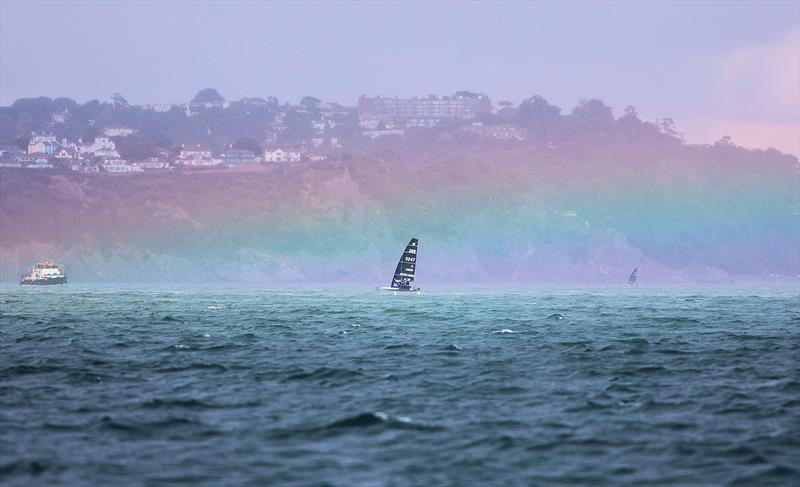 Dylan Fletcher, GBR 5247, on Wetsuit Outlet International Moth UK Championship Day 1 - photo © Mark Jardine