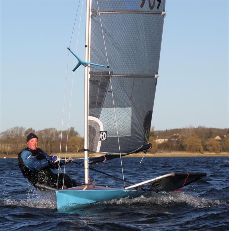 International Moth Lowrider Inlands 2025 - Lyndon Beasley - Magnum 6 photo copyright Tom Foxall taken at Grafham Water Sailing Club and featuring the International Moth class