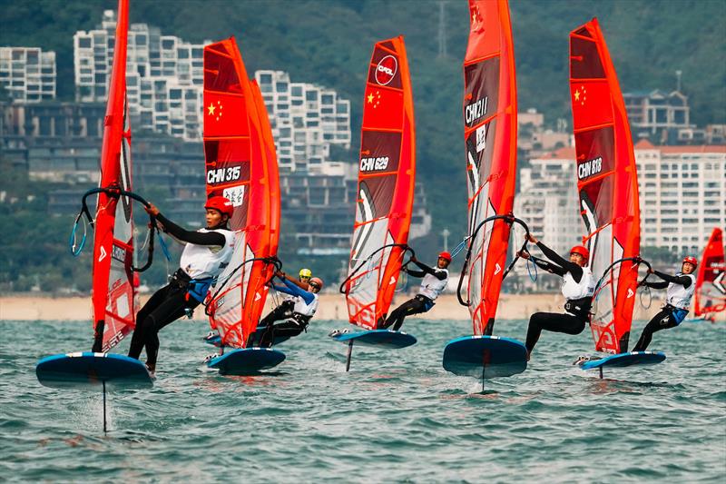 iQFOiL Asian Championships and iQFOiL International Games - Day 2 - photo © Sailing Energy / iQFOiL Class