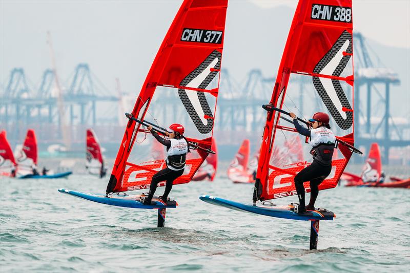 iQFOiL Asian Championships and iQFOiL International Games - Day 3 - photo © Sailing Energy / iQFOiL Class