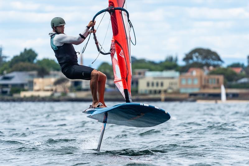 Grae Morris Australian iQFoil National Champion - 2024 Sail Melbourne - photo © Beau Outteridge