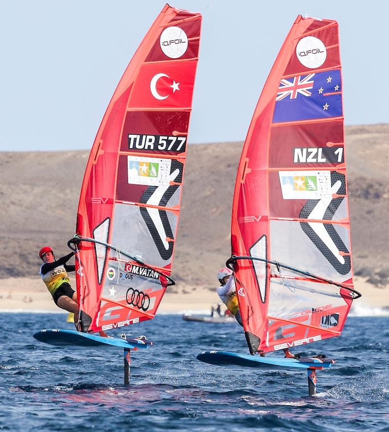 iQFOiL Worlds Lanzarote - photo © Sailing Energy / iQFOiL Class