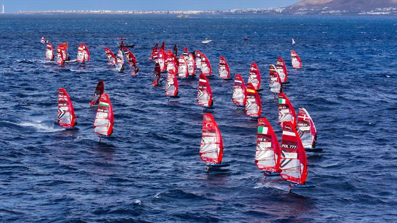 2025 iQFOiL International Games in Lanzarote day 3 - photo © Sailing Energy / iQFOiL Class