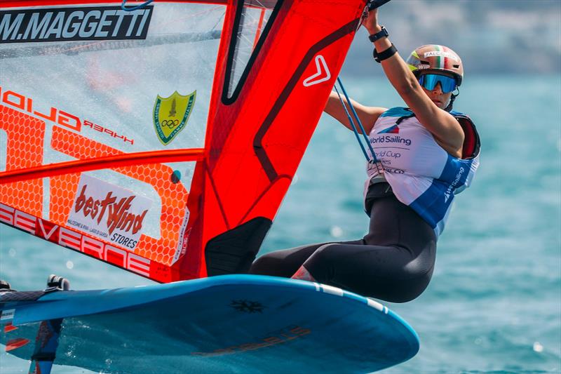 Marta Maggetti (ITA), iQFOiL Women Olympic Champion - photo © Sailing Energy / Trofeo Sofía Mallorca