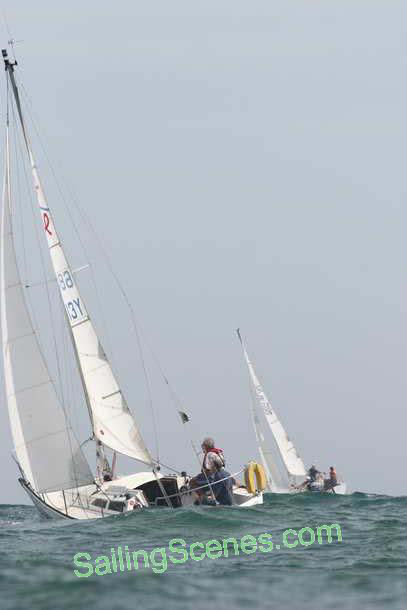 Action from the Lilliput Regatta photo copyright David Harding / www.sailingscenes.com taken at Lilliput Sailing Club and featuring the IRC class