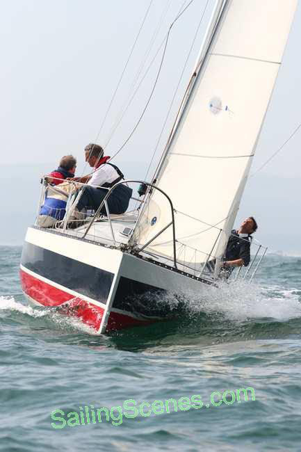 Action from the Lilliput Regatta photo copyright David Harding / www.sailingscenes.com taken at Lilliput Sailing Club and featuring the IRC class