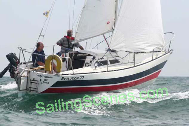 Action from the Lilliput Regatta photo copyright David Harding / www.sailingscenes.com taken at Lilliput Sailing Club and featuring the IRC class