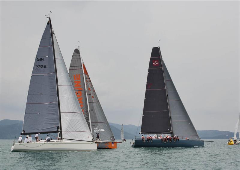 Emagine has the edge in IRC Racing 1 going into the final day at the 2017 Top of the Gulf Regatta - photo © Guy Nowell