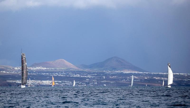 Start of the 2021 RORC Transatlantic Race from Puerto Calero, Lanzarote - Heading for the Caribbean photo copyright James Mitchell / RORC taken at Royal Ocean Racing Club and featuring the IRC class