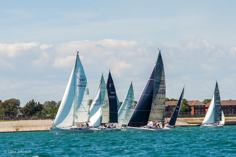 Portsmouth Regatta 2021 photo copyright Lotte Johnson / www.lottejohnson.com taken at Portsmouth Sailing Club and featuring the IRC class