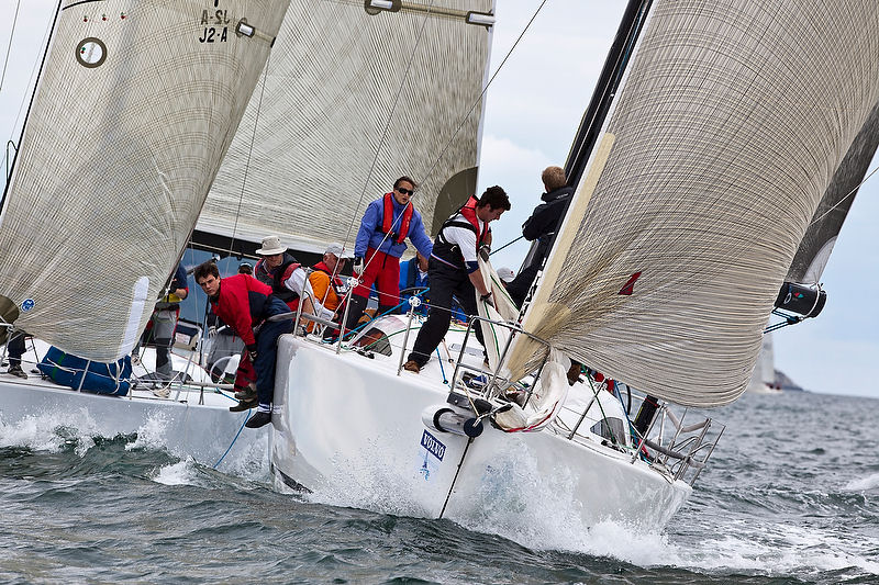 Fireballs at the Volvo Dun Laoghaire Regatta 2023