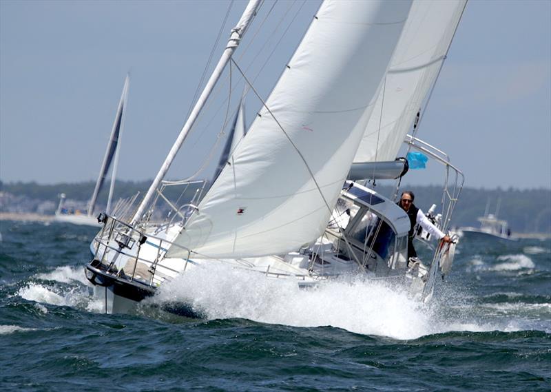 Roy and Gail Greenwald’s Valiant 42 Cordelia has finished first in fleet on corrected time in the 2019 Marion Bermuda Race. She will win the Goslings Founders Trophy. The Greenwalds sail out of Mairon MA. Cordelia is also the Class D winner photo copyright Fran Grenon / Spectrum Photo taken at Royal Hamilton Amateur Dinghy Club and featuring the IRC class