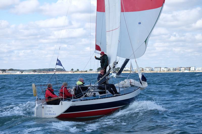 Quay West Chandlers Autumn Yacht Regatta at Parkstone Yacht Club photo copyright David Pipe taken at Parkstone Yacht Club and featuring the IRC class