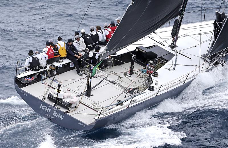 Ichi Ban after the start of the 2017 RSHYR - photo © Crosbie Lorimer