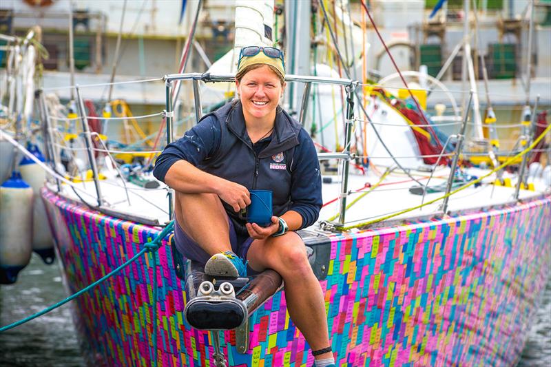 Lisa Blair at Portland Victoria, Australia photo copyright Dean Coopman taken at  and featuring the IRC class